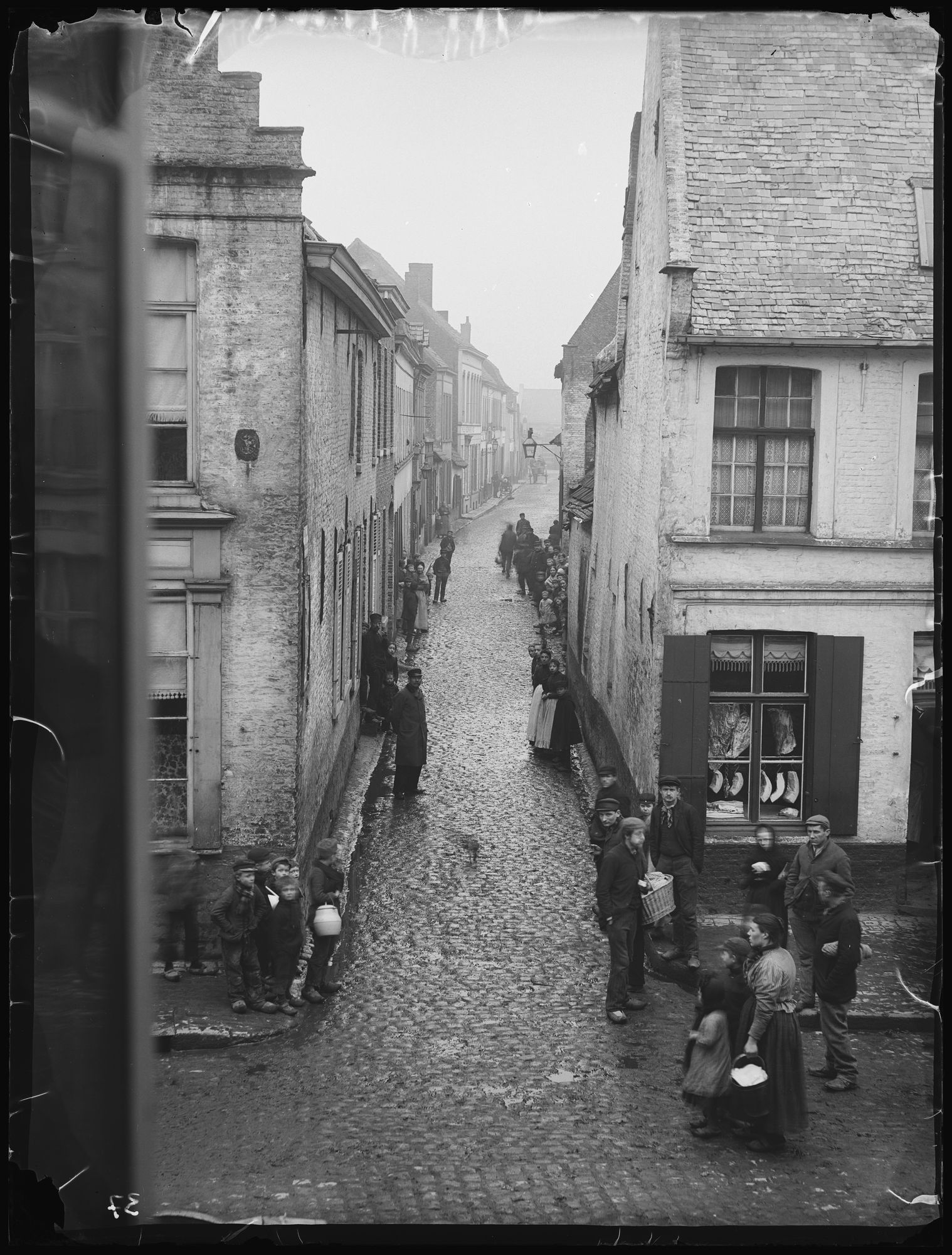 Kapelstraat in 1897