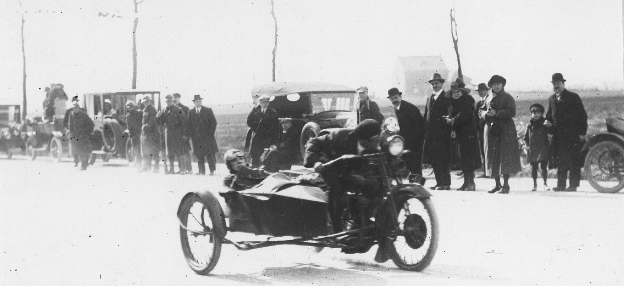 Motorrijder in De Graaf de Smet de Naeyerlaan