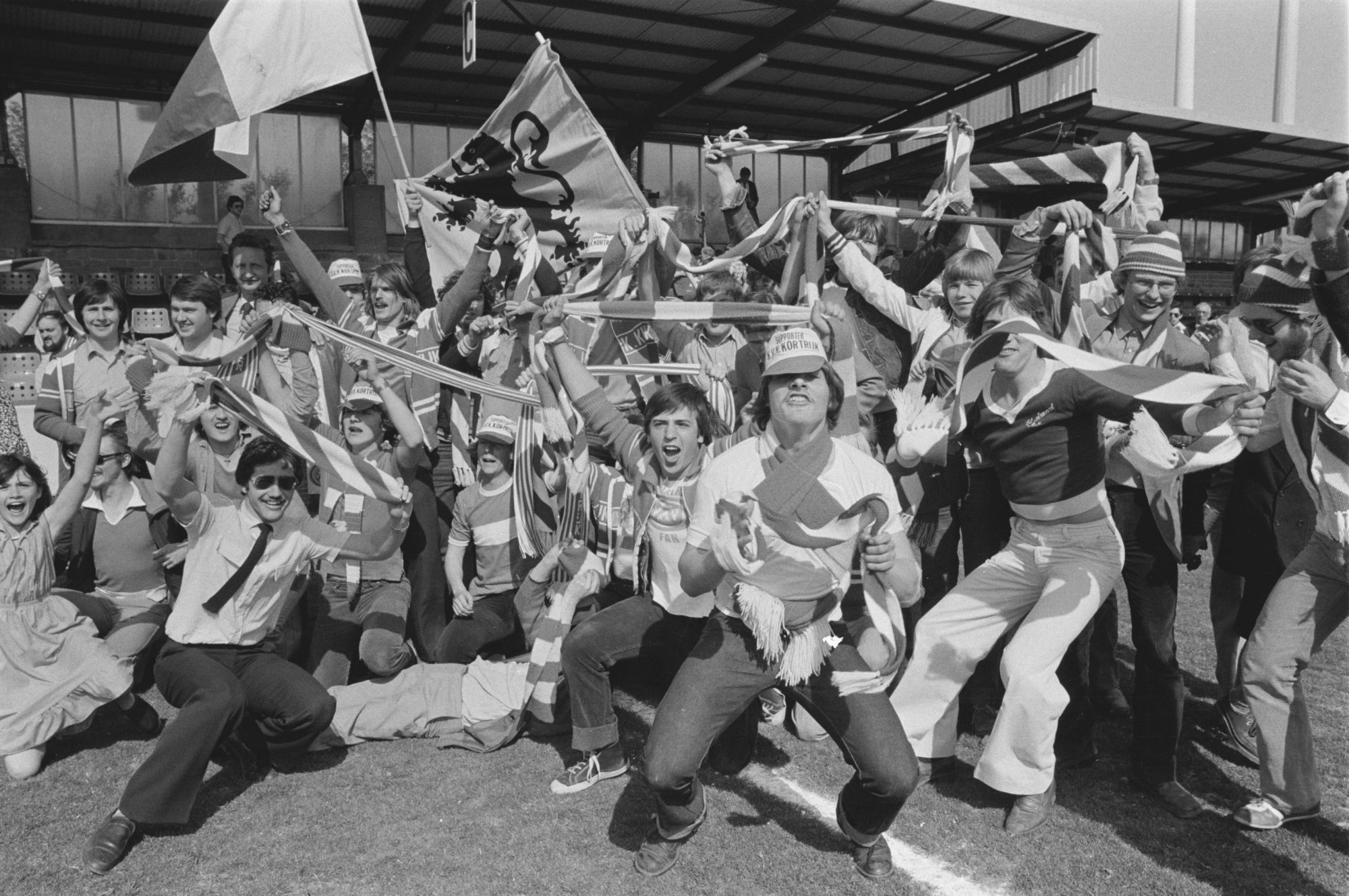 Kv Kortrijk promoveert in 1980