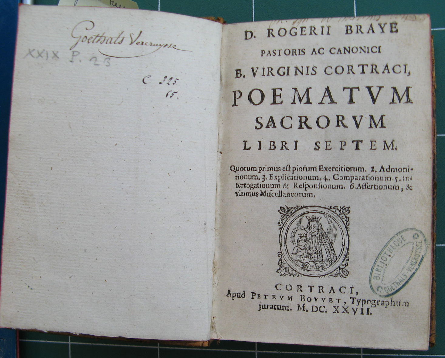 Poematum Sacrorum 1627