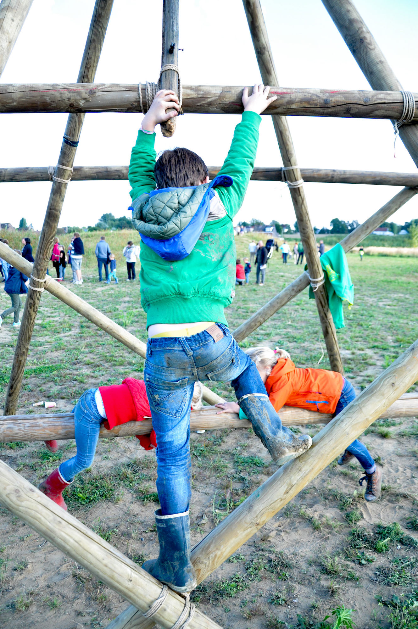 Opening speelbos Preshoek