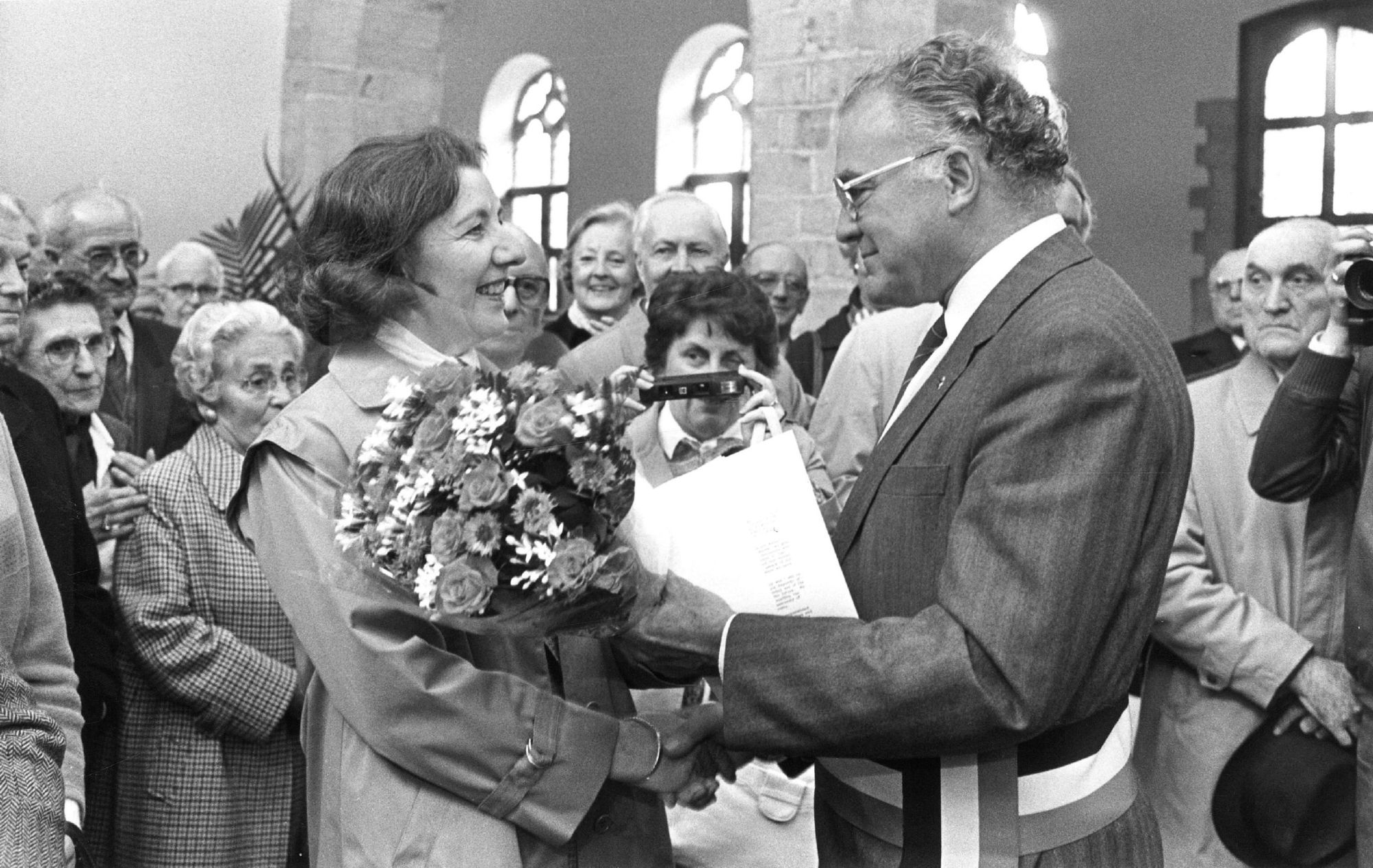 Herdenking van James Bentis 1985