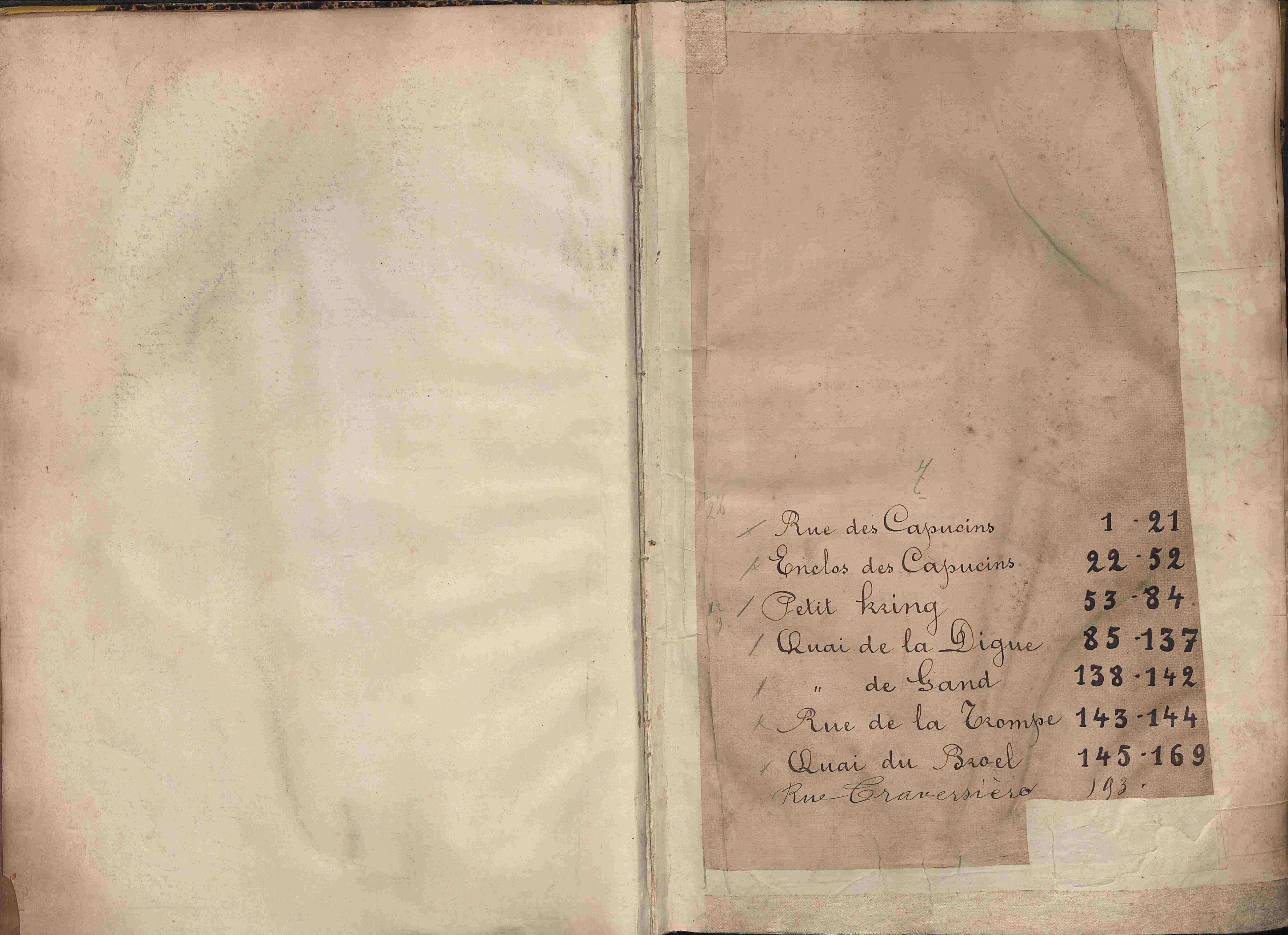 Bevolkingsregister Kortrijk 1890 boek 7