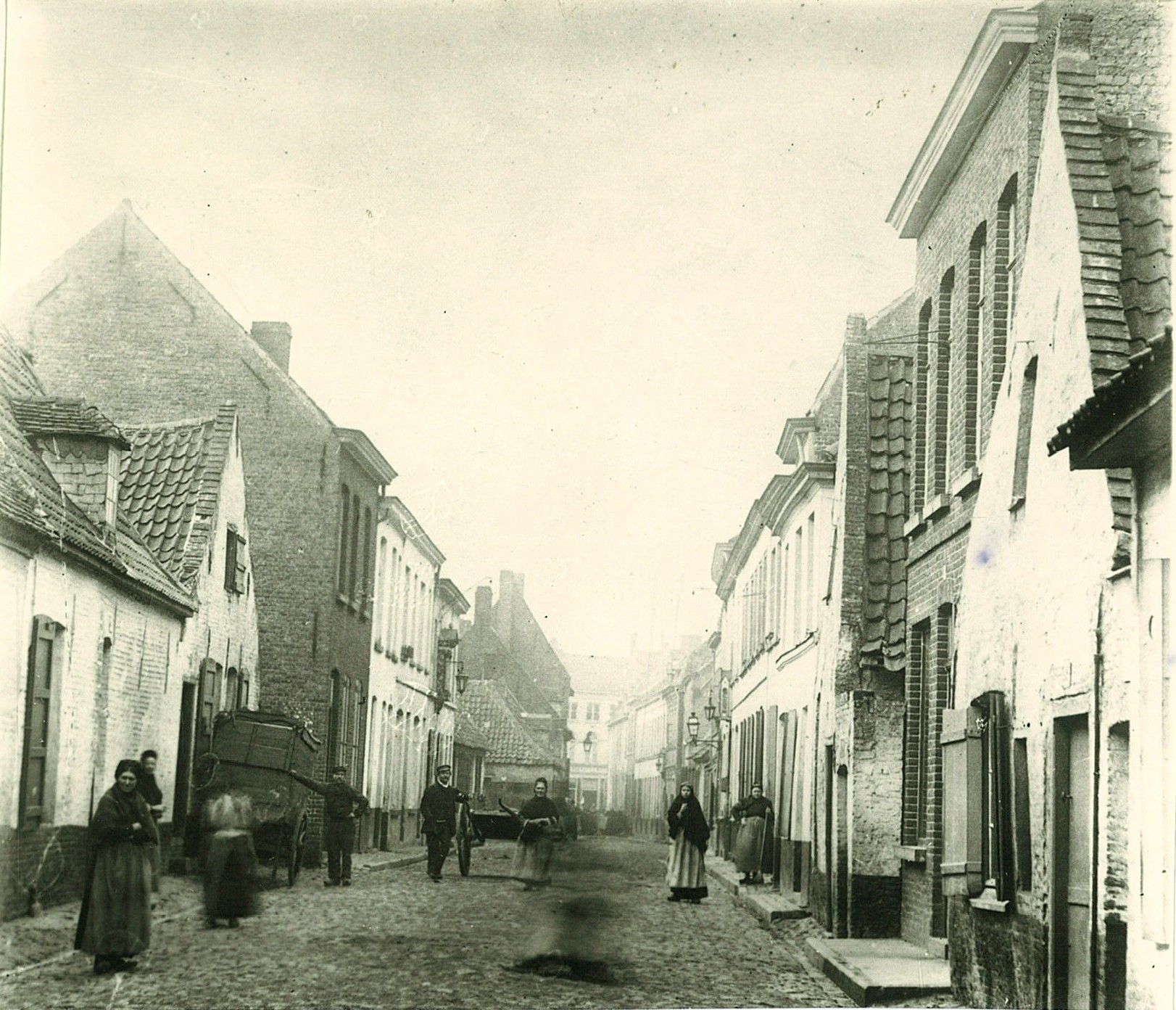 De Couckestraat, nu Sint-Amandslaan