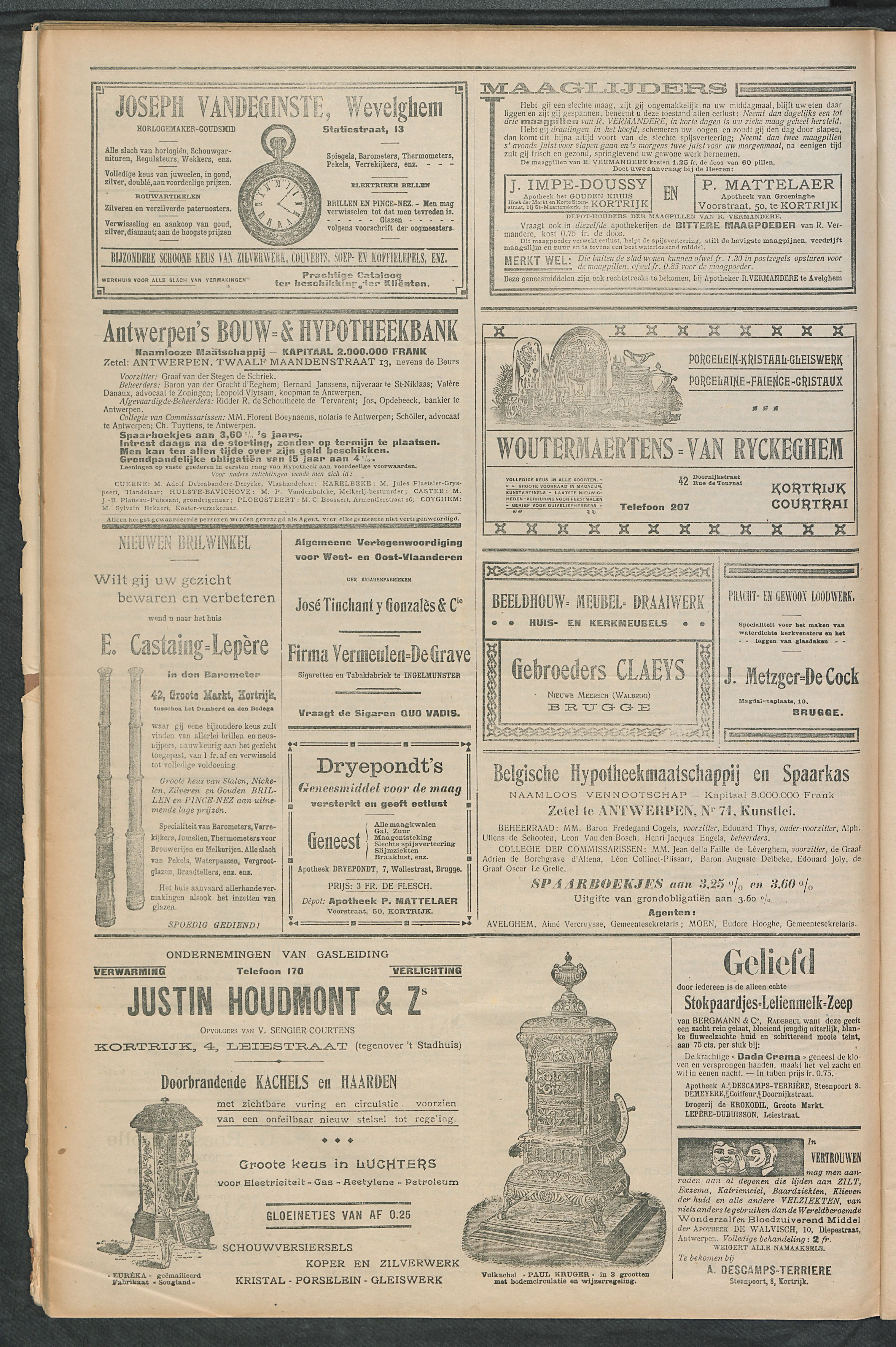 Het Kortrijksche Volk 1911-12-24 p4