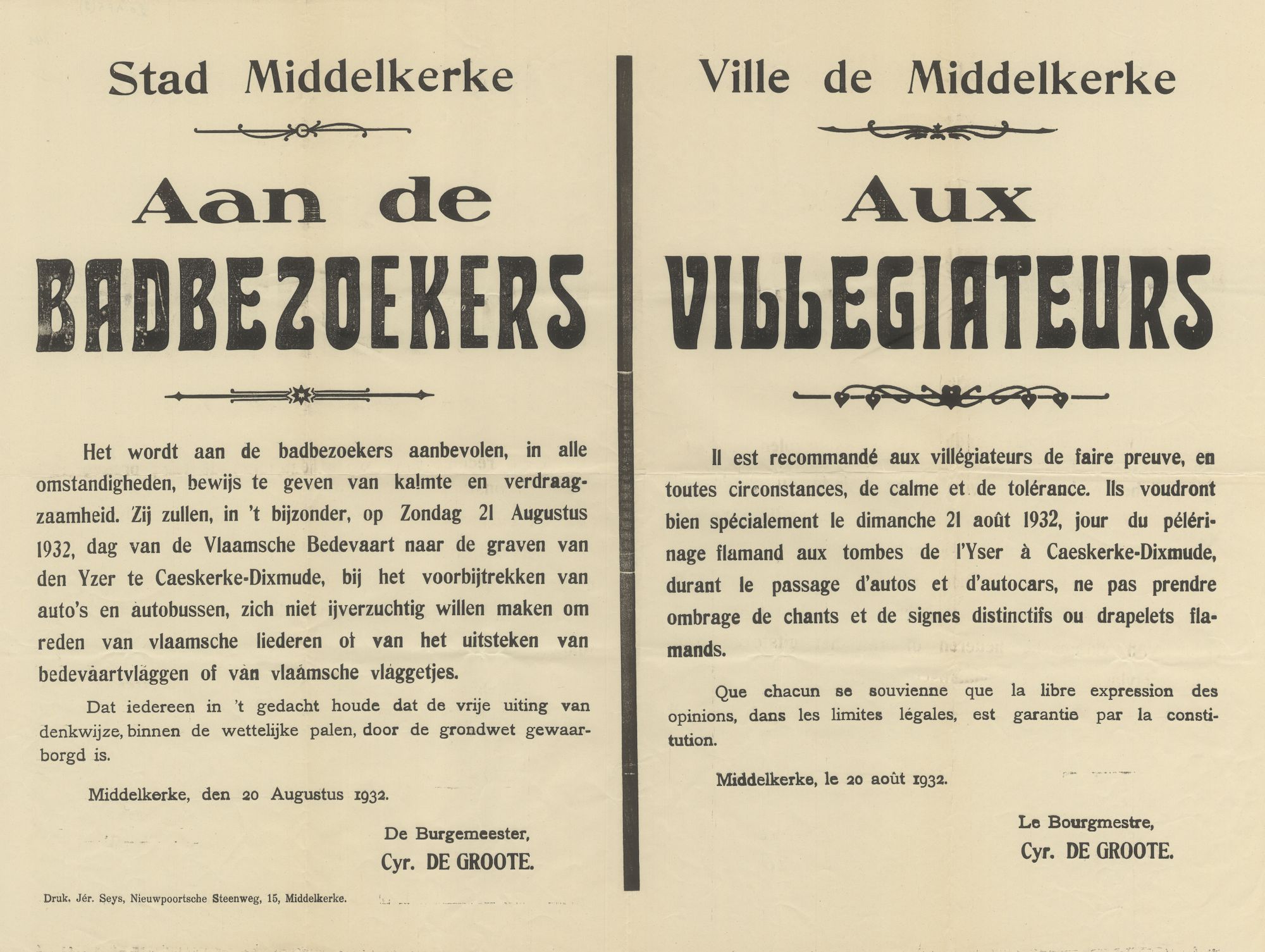 Middelkerke - affiche