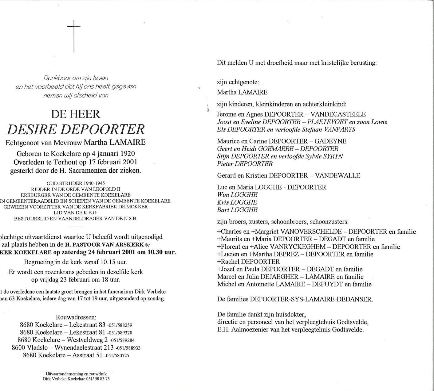 Desire Depoorter
