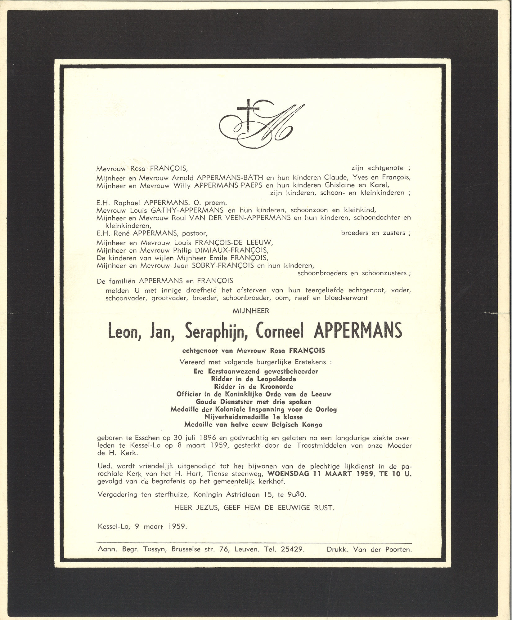 Leon Jan Seraphijn Corneel Appermans