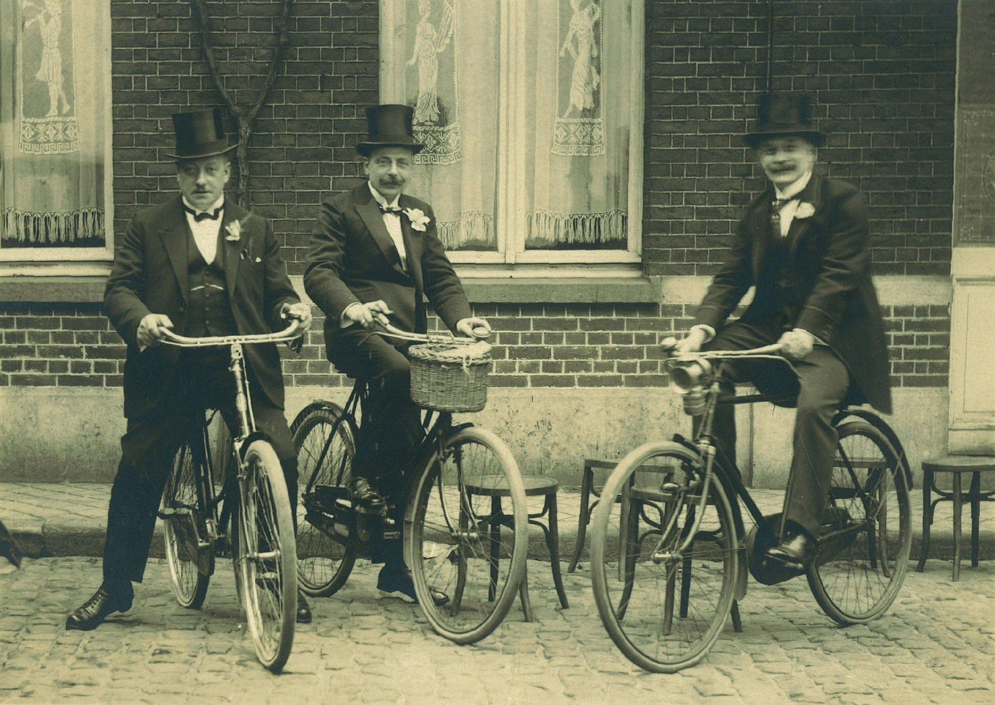 Huwelijk Henri Maes met Marie-Louise Debouvry in 1927 bij Hotel Damier