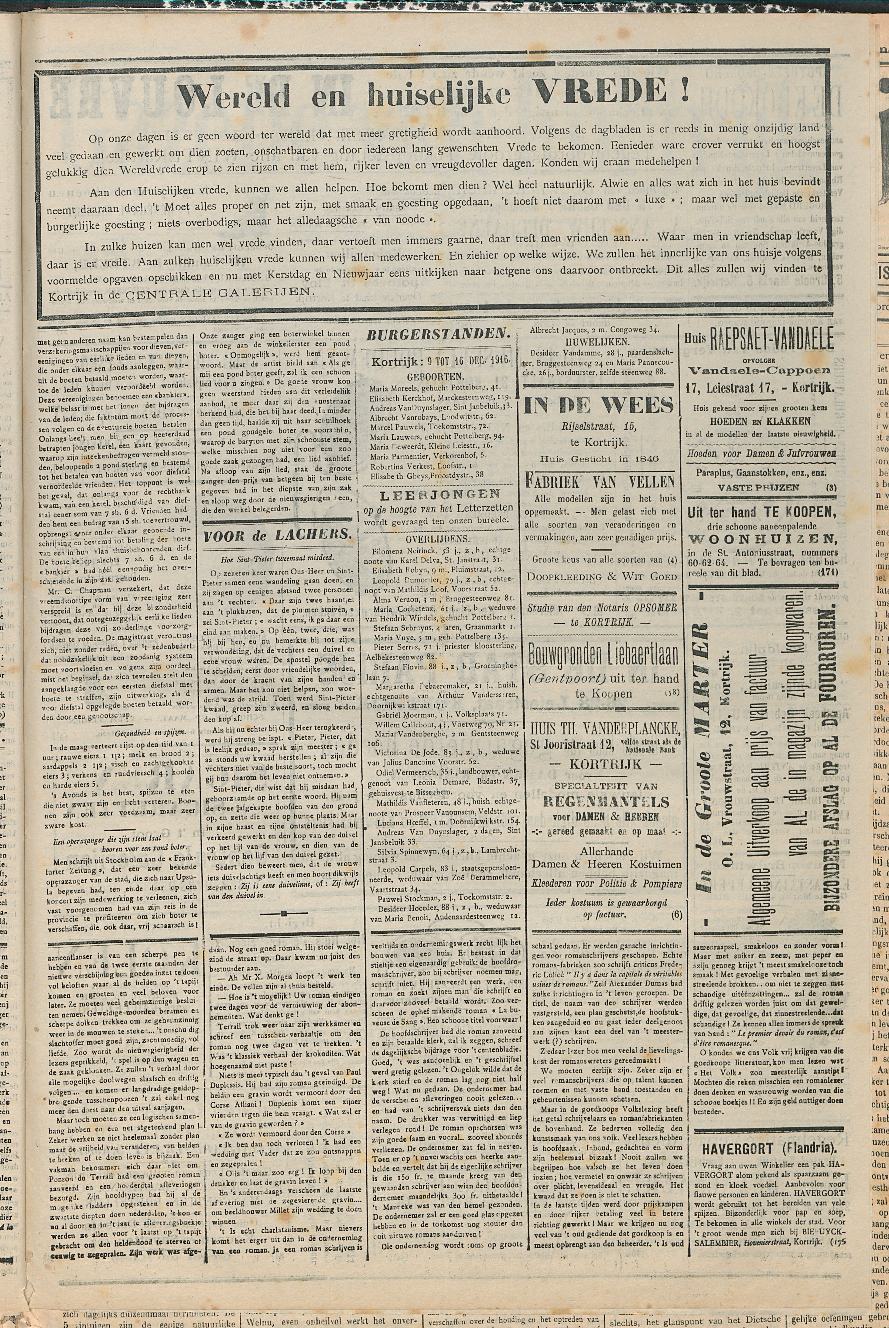 Gazette van Kortrijk 1916-12-16 p3