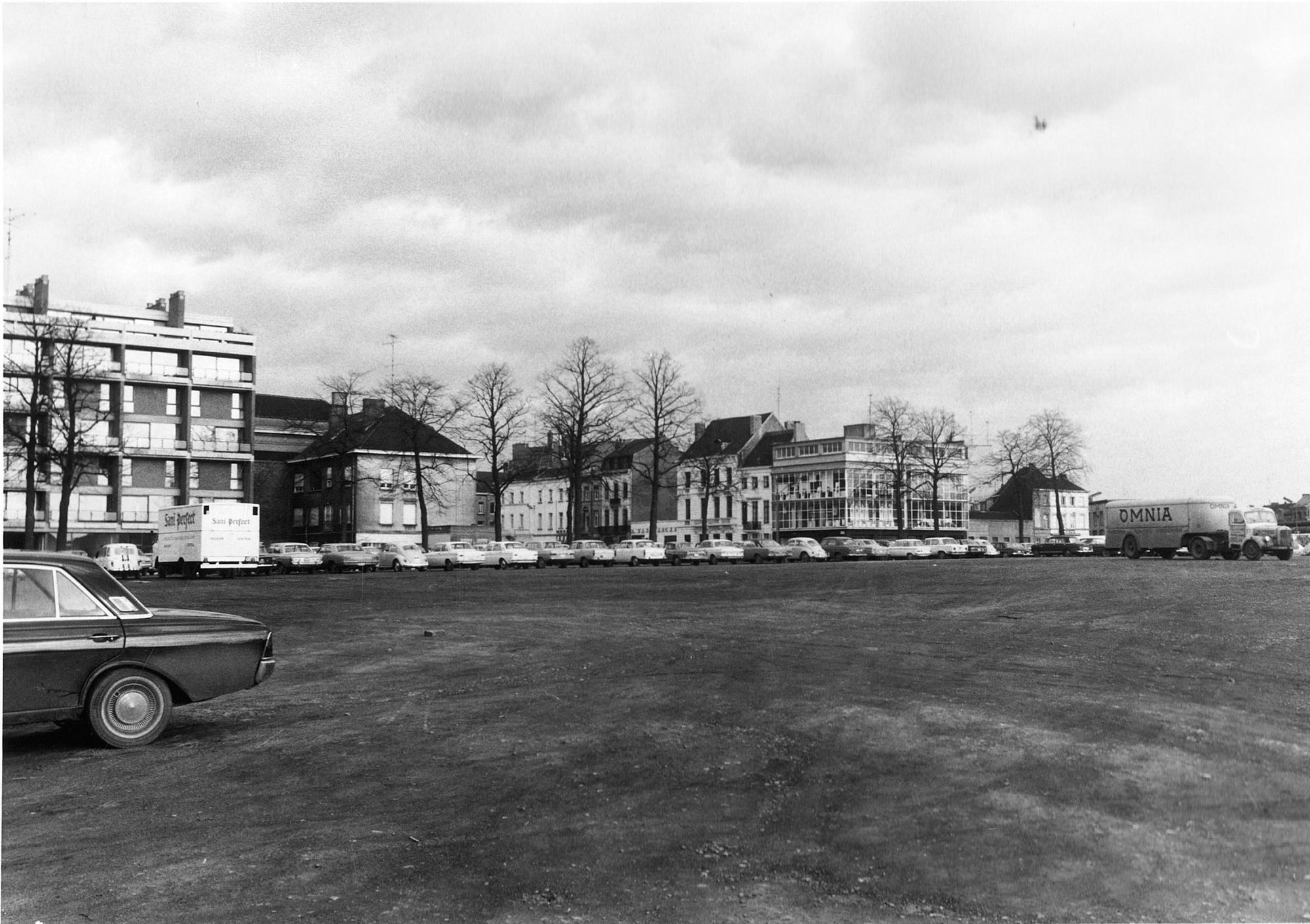 Conservatoriumplein (het vroegere Oud Gevangenisplein) 1970