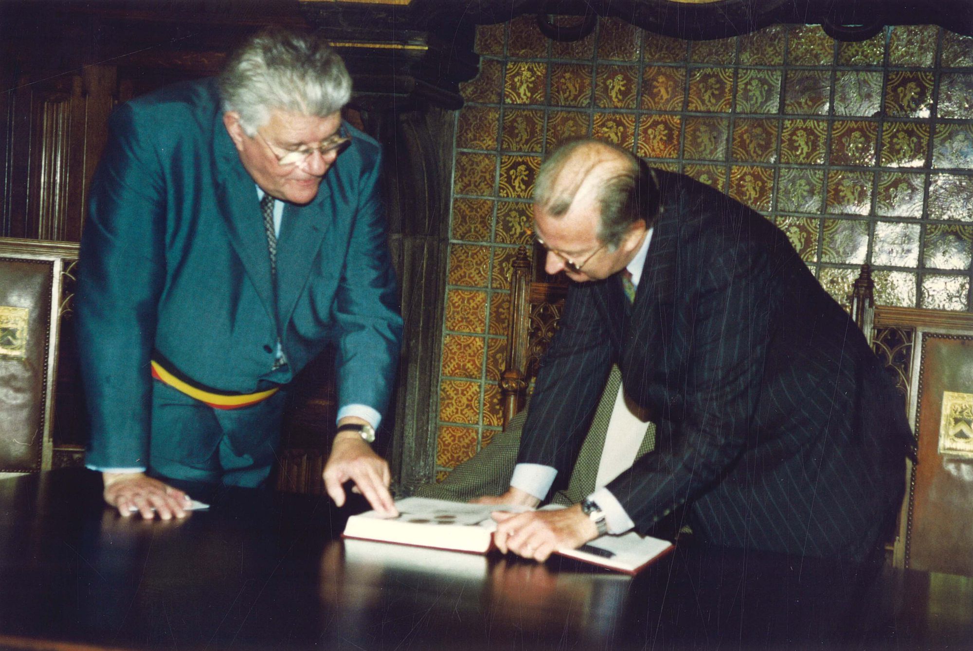 Bezoek van Koning Albert II en Koningin Paola